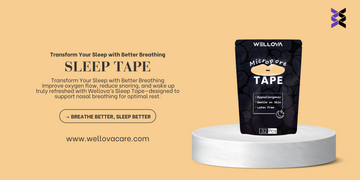 Unlock Better Sleep with Wellova Sleep Tape