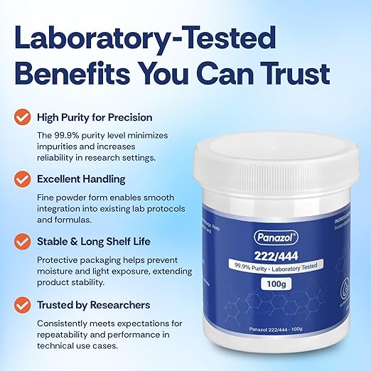 Panazol Ultra-Pure Research FenBen Powder – 100g | 99%+ Verified Purity | Precision Research-Grade Material | Lab-Tested Bulk Format | Canadian-Owned